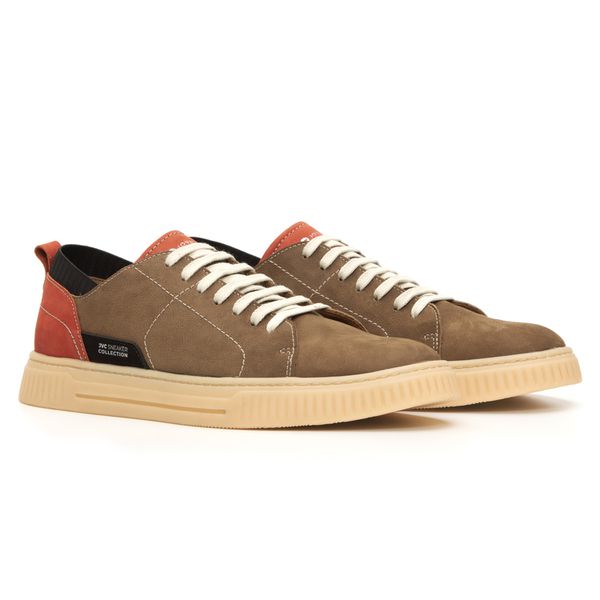 TÊNIS CASUAL URBAN MANHATTAN OCRE - Jovaceli | Sapatos em Couro