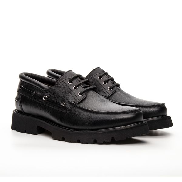 SAPATO MONTANA PRETO - Jovaceli | Sapatos em Couro
