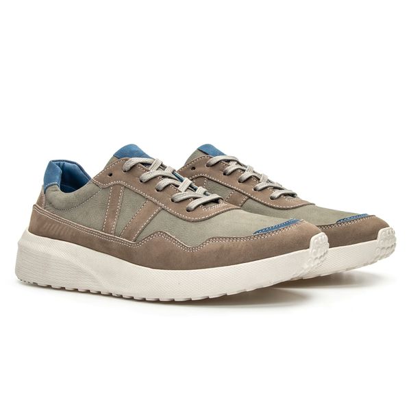 TÊNIS CASUAL FLYTECH ESSENCE CINZA - Jovaceli | Sapatos em Couro