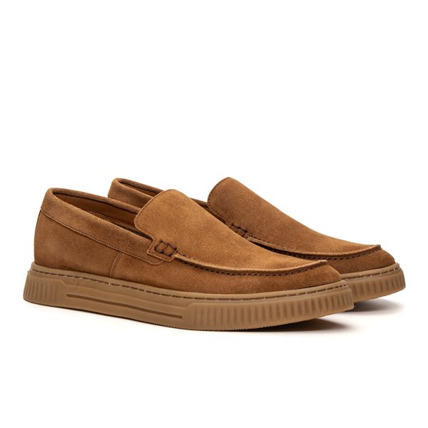 SAPATO URBAN SUED CAPUCCINO - Jovaceli | Sapatos em Couro
