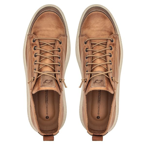 SAPATO CASUAL URBAN CAPUCCINO | Jovaceli | Sapatos em Couro