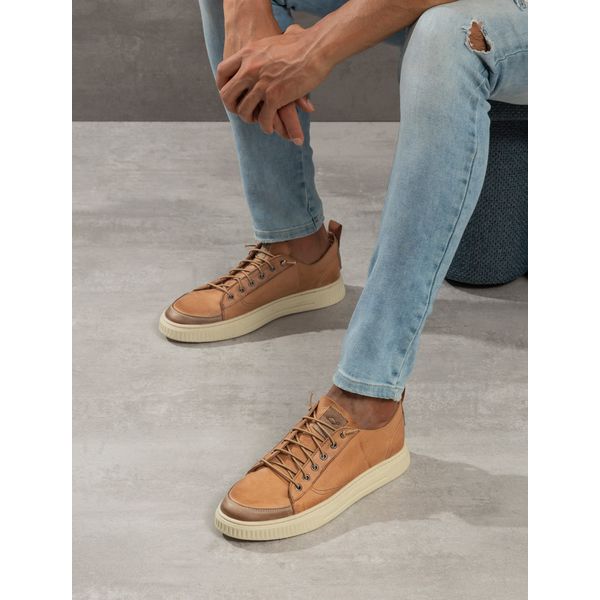 SAPATO CASUAL URBAN CAPUCCINO | Jovaceli | Sapatos em Couro