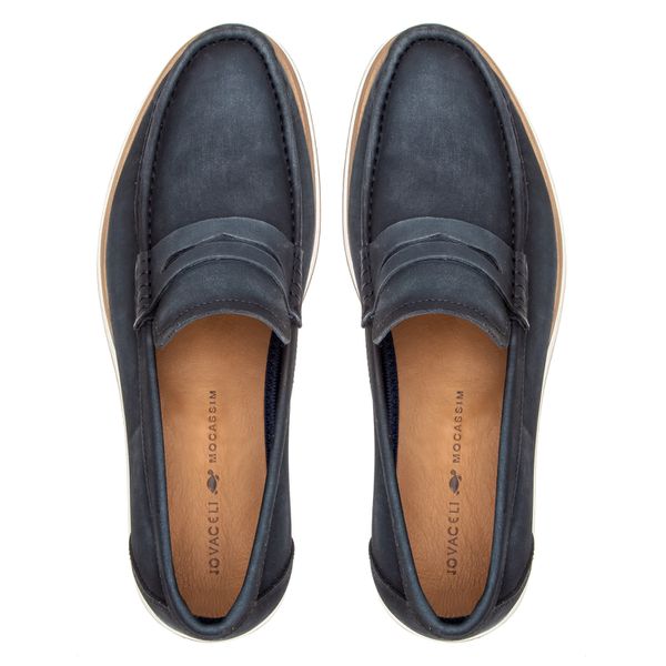 MOCASSIM NEW CRETO ENVELHECIDO NAUTICO | Jovaceli | Sapatos em Couro