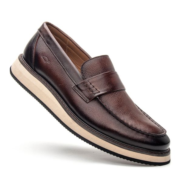 SAPATO CASUAL CORK MOURO | Jovaceli | Sapatos em Couro