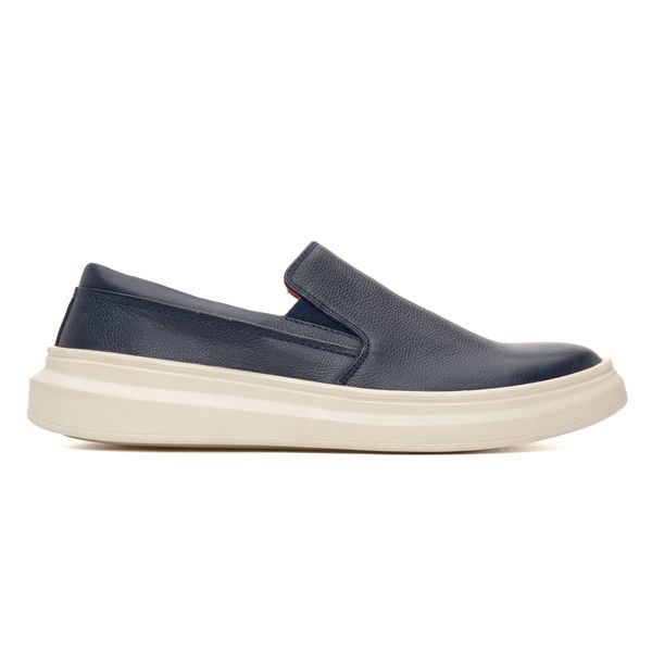 SAPATO CASUAL TORONTO MARINHO - Jovaceli | Sapatos em Couro