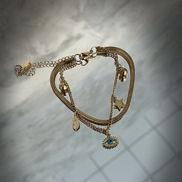 Pulseiras Praianas - Dourado