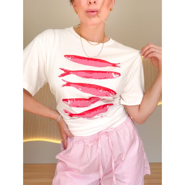 Tee Pink Sardine