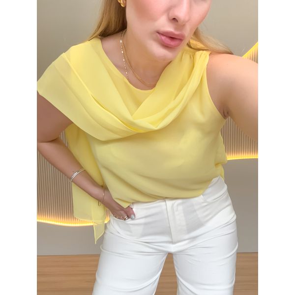 Blusa Nic - Amarelo