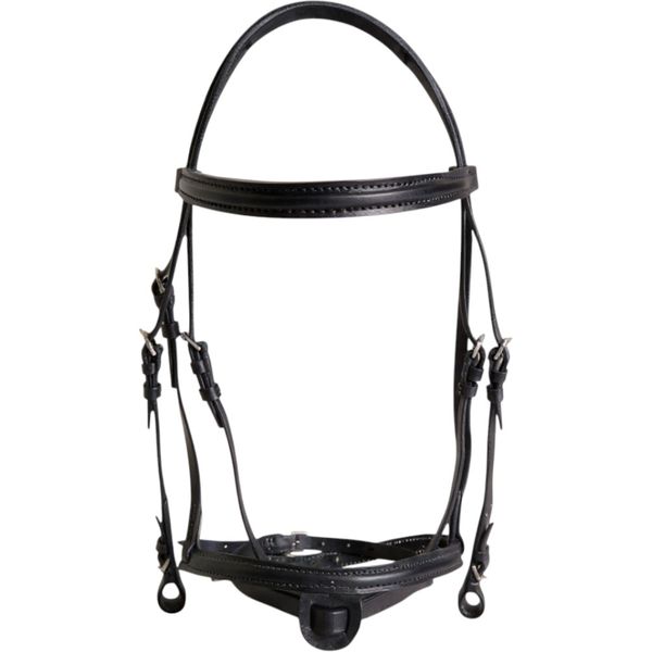 CABEÇADA HÍPICA PRETO