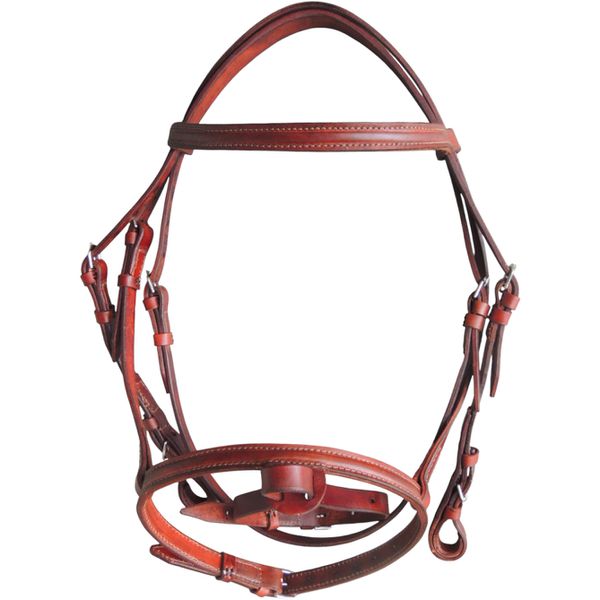 CABEÇADA HÍPICA MARROM