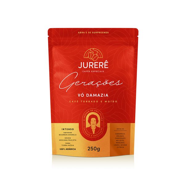 Café Da Vó Damázia Torrado E Moído 250g