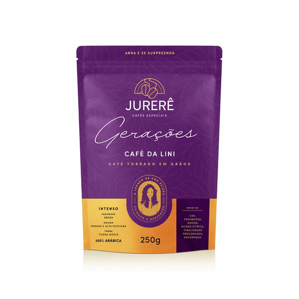Café Da Lini - Torrado Em Grãos 250g