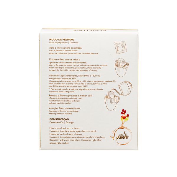 Drip Coffee Bag Jurerê Gourmet 100 G