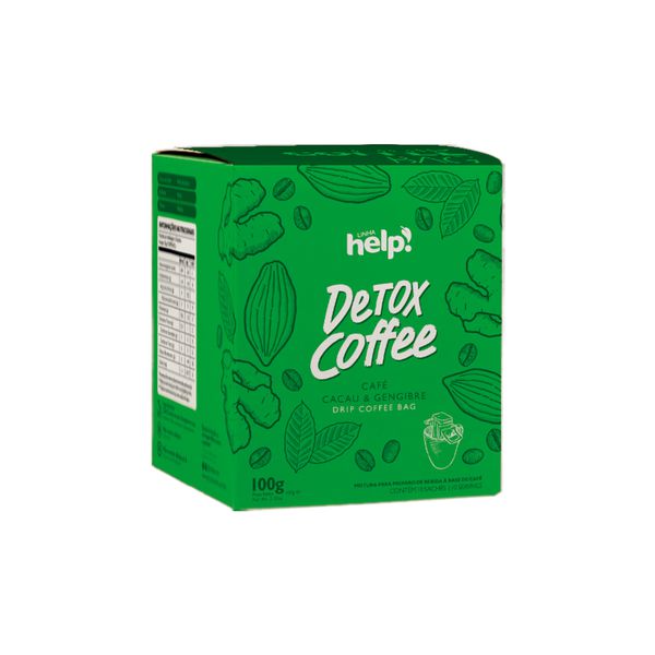 Drip Bag Detoxcoffee 100g- Mistura Para Preparo De Bebida A Base De Café 100g