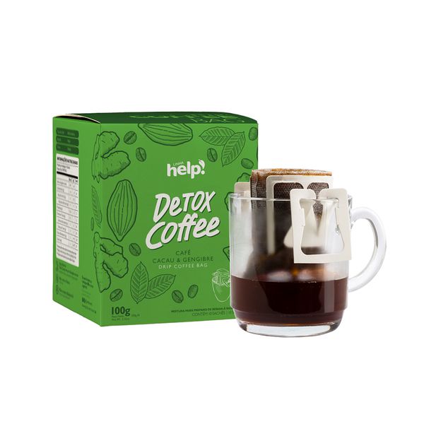 Drip Bag Detoxcoffee 100g- Mistura Para Preparo De Bebida A Base De Café 100g