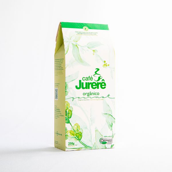 Jurere Orgânico Gourmet Torrado E Moído Vacuo 250g