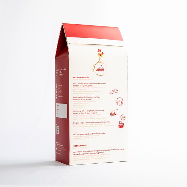 Jurere Superior Torrado e Moído Vácuo 500g