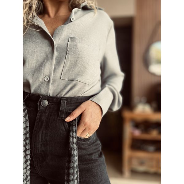 Camisa Cristais - Cinza