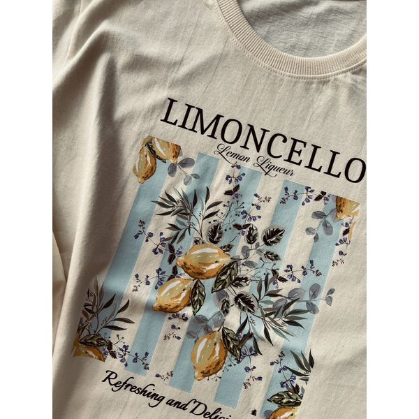 Camiseta T-shirt 100% Algodão Limoncello - Amarelo Manteiga