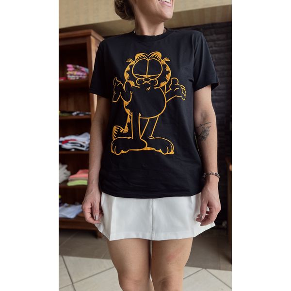 Camiseta slim Rubelita - Garfield