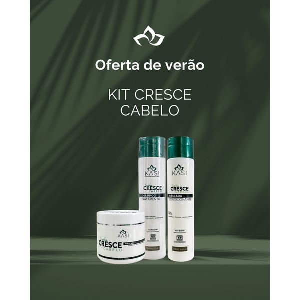 Kit CRESCE CABELO 