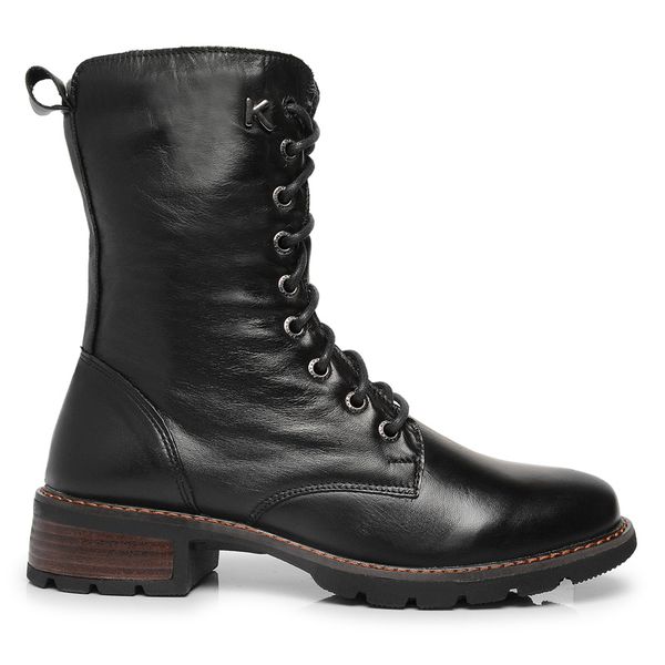 BOTA COTURNO CANO ALTO TRATORADA CONFORT PRETO Ref.: 2700 CONFORT PRETO