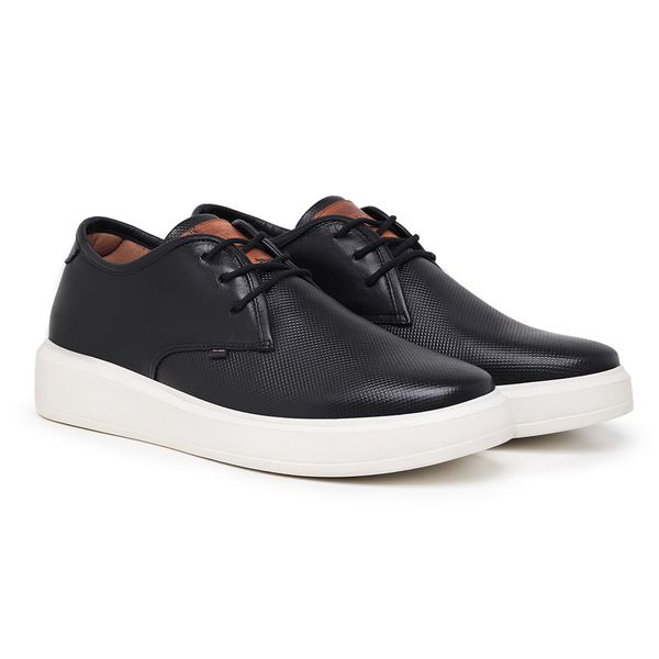 Tênis Casual Masculino Ref.: 3501 milano Preto