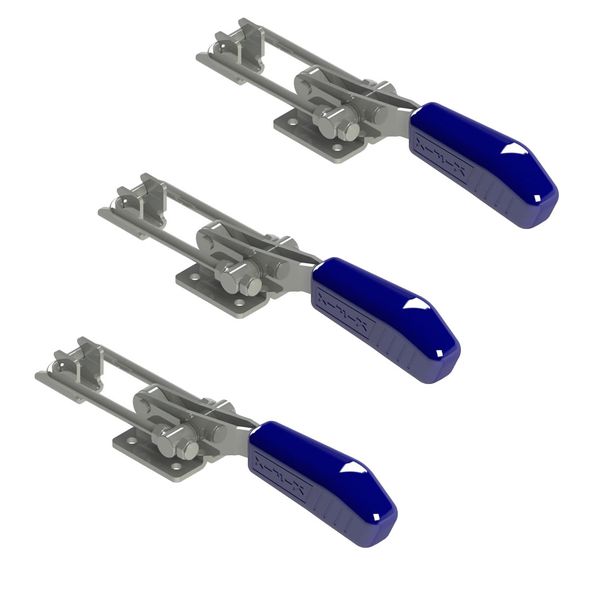 Kit 3 Peças Grampo de Aperto Rápido Tensor KIFIX KF943 D 680Kgf
