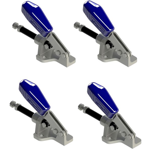 Kit 4 Peças Grampo de Aperto Rápido Torpedo KIFIX KF061 50Kgf