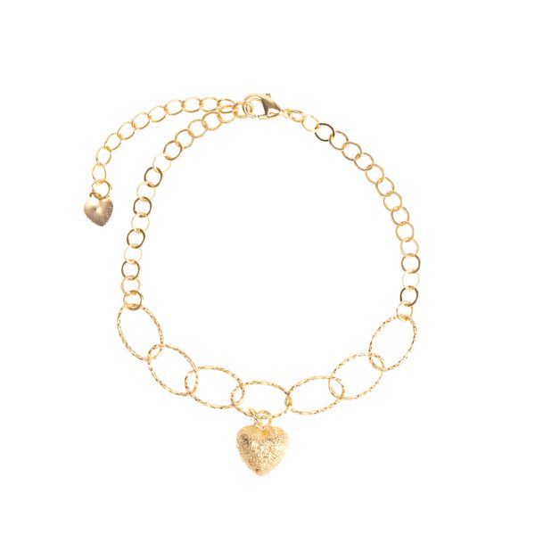 Pulseira Coração Argola
