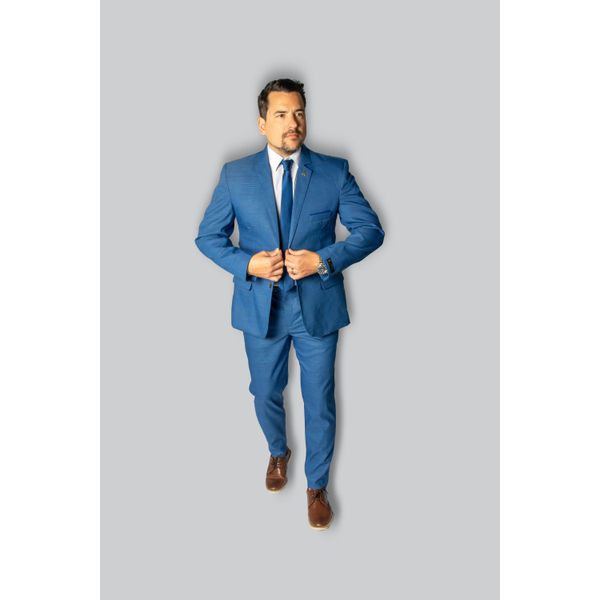 Costume Príncipe de Gales Azul Áustria - King Ternos