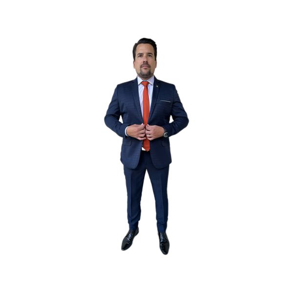 Costume Marinho em Poliviscose - Linha Classic King Ternos