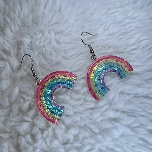 Brinco shining rainbow