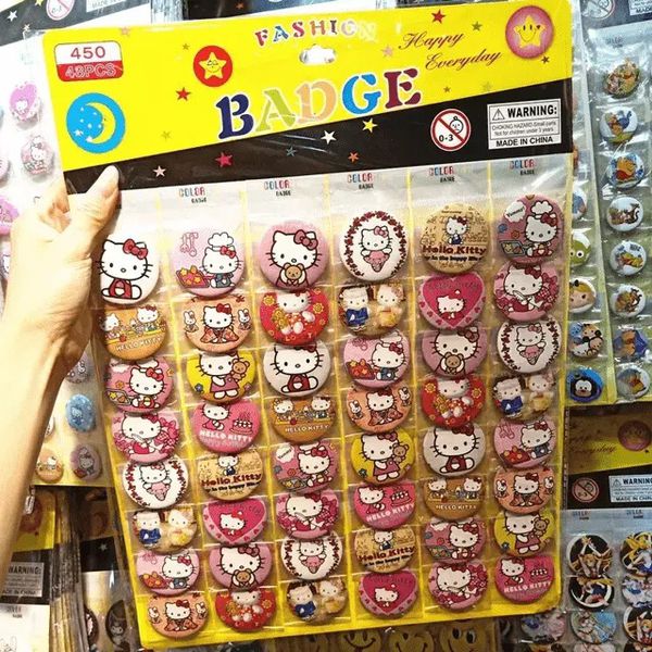 Buttons Hello kitty