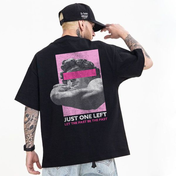 Camiseta Oversized Masculina Street Academia Algodão 01