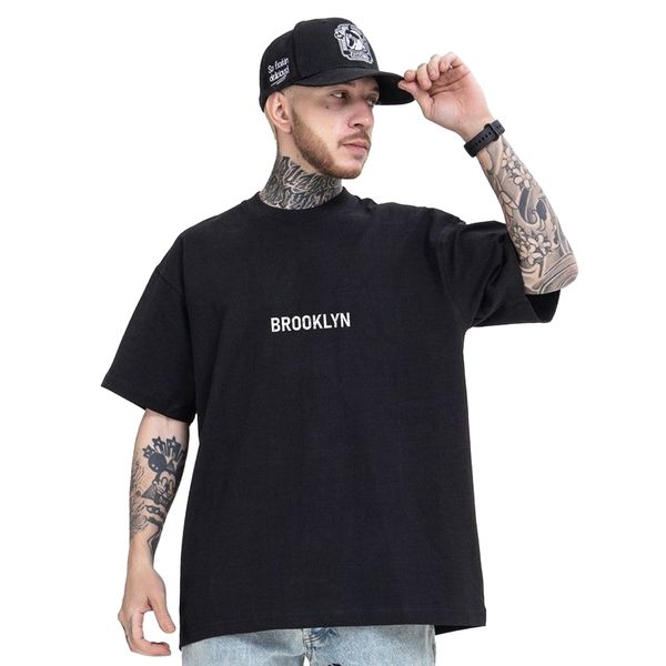Camiseta Oversized Masculina Street Academia Algodão 07