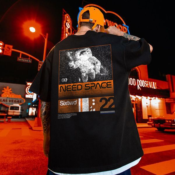 Camiseta Oversized Masculina Street Academia Algodão 013