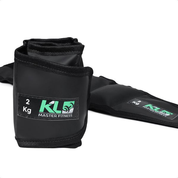 Par Caneleira 2kg para Exercício e Musculação – KL Master Fitness