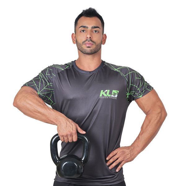 Kettlebell Emborrachado 10kg – Peso Academia Exercit Esportes