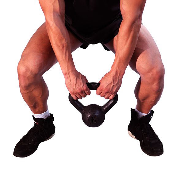 Kettlebell Pintado 6 Kg Crossfit Treinamento Funcional Musculação 