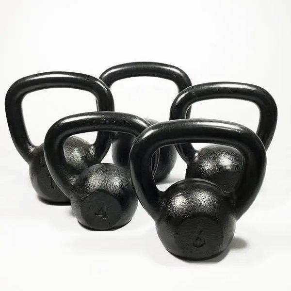 Kettlebell Pintado 6 Kg Crossfit Treinamento Funcional Musculação 