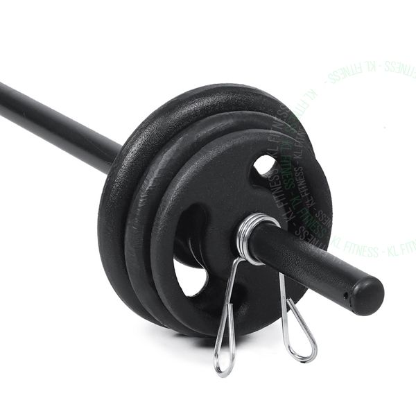 Kit Body Pump Barra 1,20 cm + 12 kg anilhas pintadas