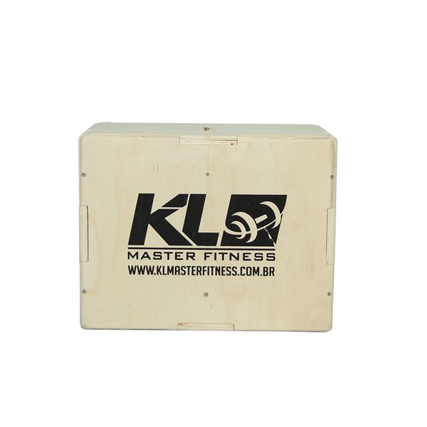 Caixa para Salto Cross Training - Plyo Box 3 em 1 - 50x60x75cm – D1Fitness