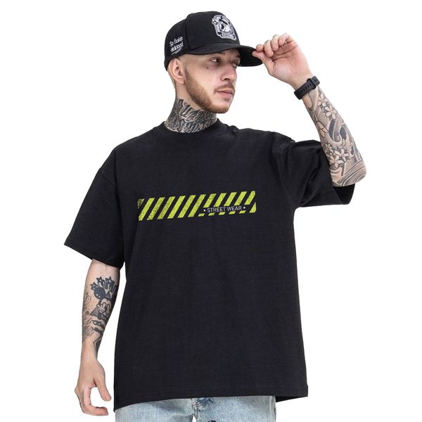 Camiseta Oversized Masculina Street Academia Algodão 010