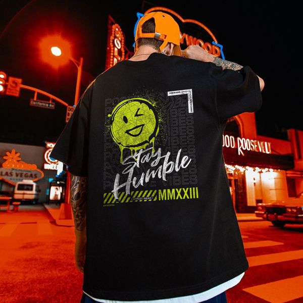 Camiseta Oversized Masculina Street Academia Algodão 010