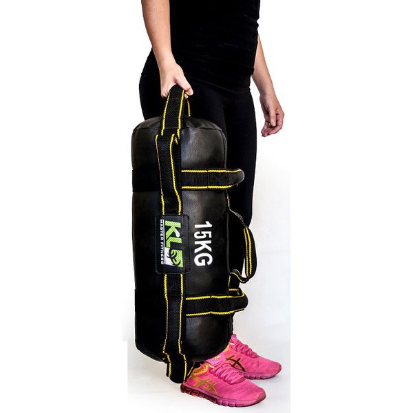 Power Bag Bolsa Couro Funcional Crossfit 15 Kg Academia