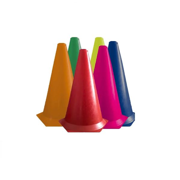 Kit 20 Cones Lisos 23 Cm Para Treino Funcional de Agilidade e coordenação 