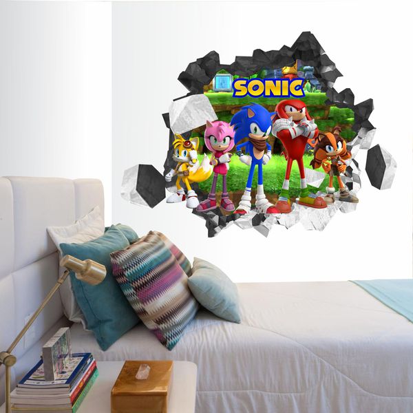 Adesivo Parede Decorativo Sonic - ADP-S01 - KRadesivos 