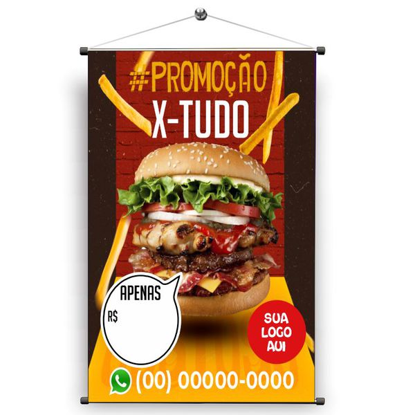 Banner Hambúrguer X-Tudo