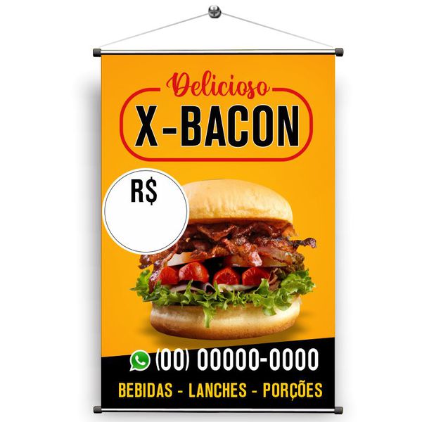 Banner Hambúrguer X-bacon